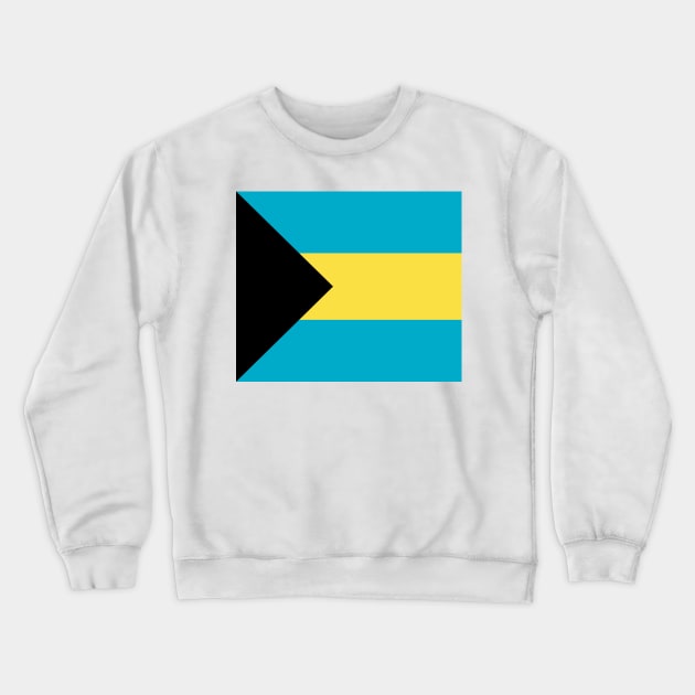 Bahamas flag Crewneck Sweatshirt by flag for all